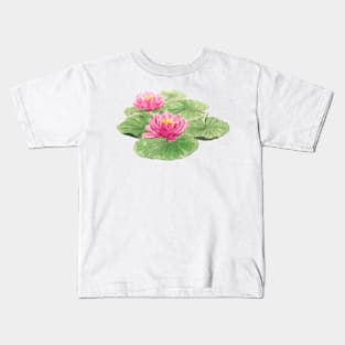 April 27th birthday flower Kids T-Shirt